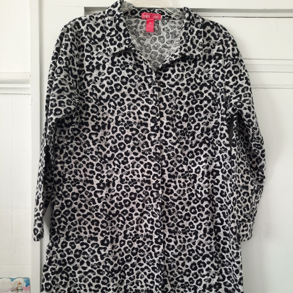 Mix & Co Flannel Blouse